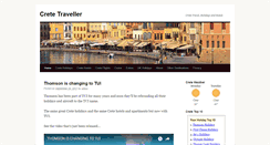 Desktop Screenshot of crete-traveller.co.uk